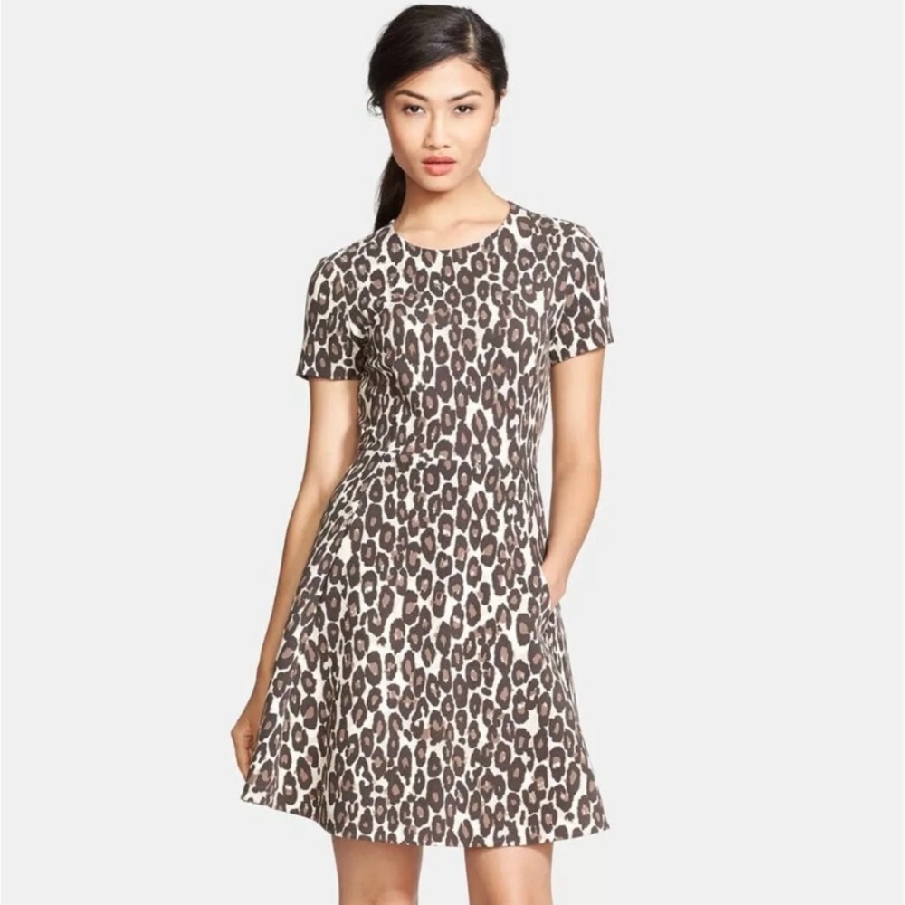 KATE SPADE ♠️‎ Autumn Leopard Dress 4